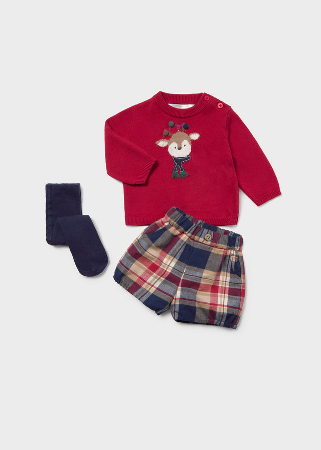 Conjunto Con Leotardo Christmas Time