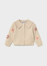 Saco Bordado Flores Paris