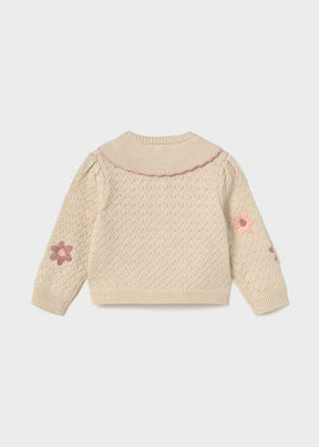 Saco Bordado Flores Paris
