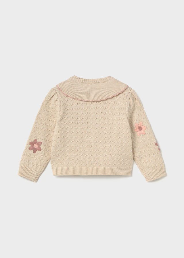 Saco Bordado Flores Paris