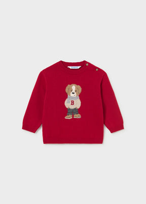 Saco Intarsia Red Christmas time