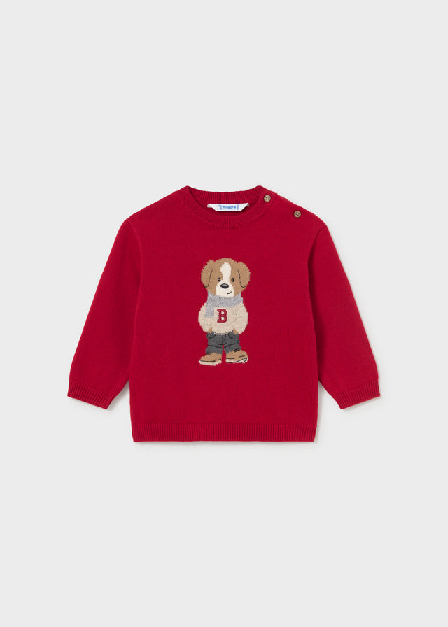 Saco Intarsia Red Christmas time