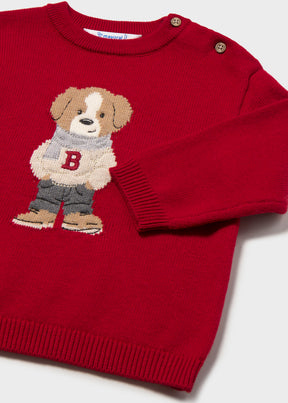 Saco Intarsia Red Christmas time