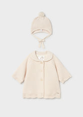 Saco Con Gorro Tejido New Ceremonia