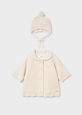 Saco Con Gorro Tejido New Ceremonia