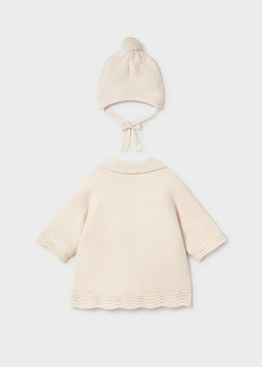 Saco Con Gorro Tejido New Ceremonia