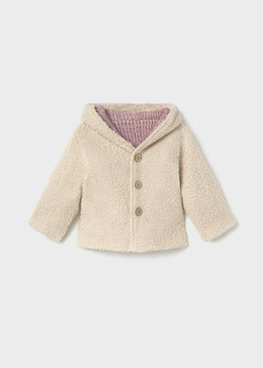 Saco Canguro Tejido Malva
