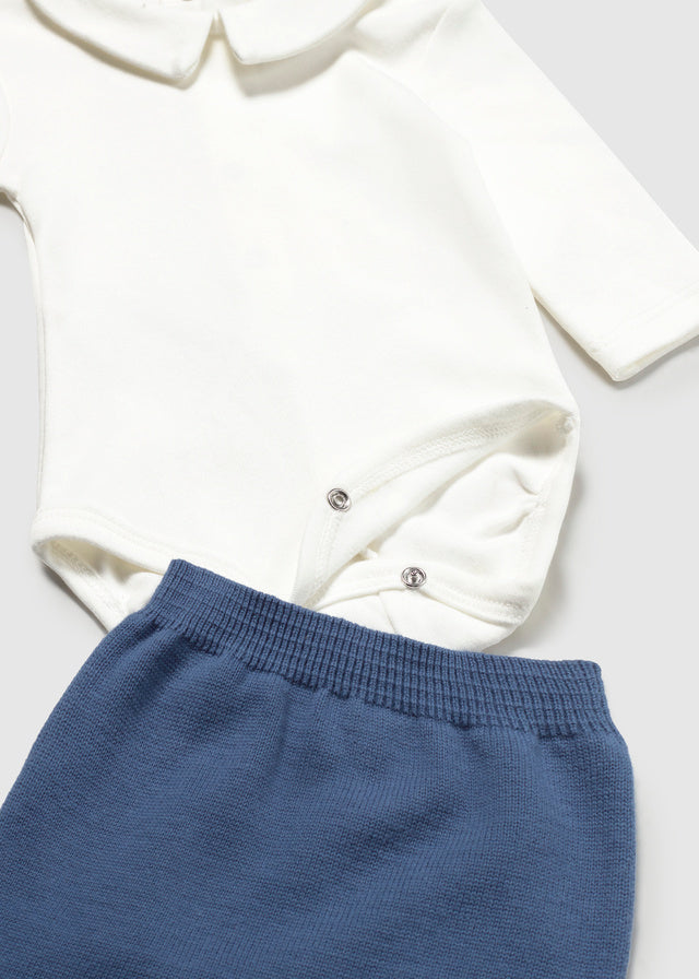 Conjunto 3 Piezas Tejido Blueberry