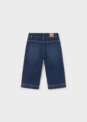 Pantalón Tejano Oscuro Malva