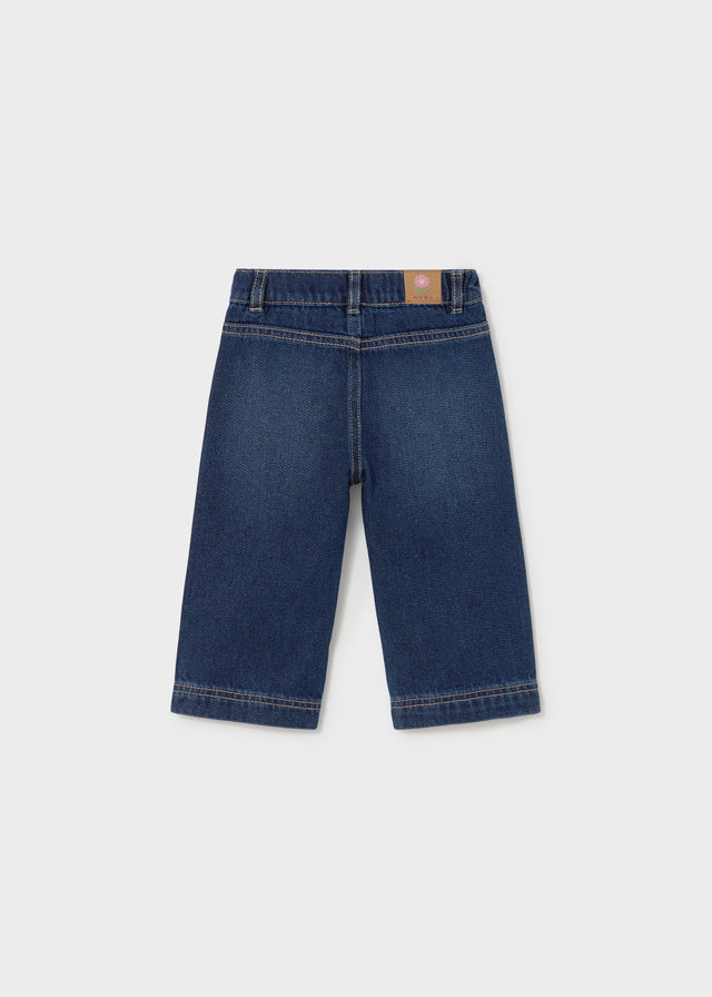 Pantalón Tejano Oscuro Malva
