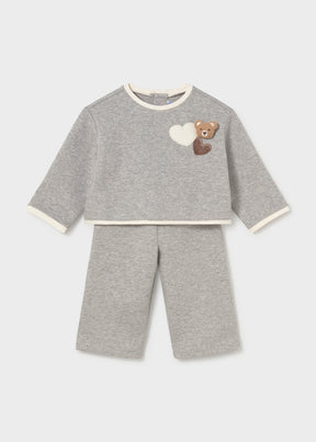Conjunto Gris Teddy