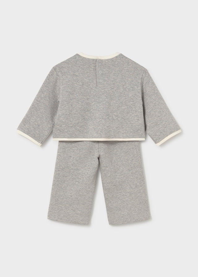 Conjunto Gris Teddy