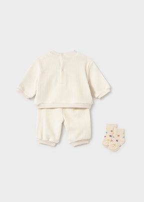 Conjunto Con Calcetines Baby Bun