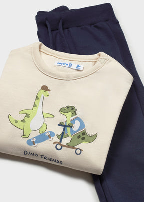 Conjunto con Chaleco Dinoland