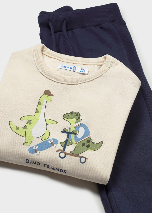 Conjunto con Chaleco Dinoland