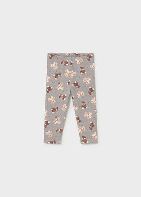 Leggings Felpa Gris Teddy