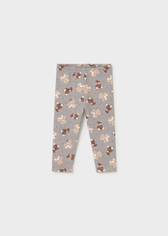 Leggings Felpa Gris Teddy