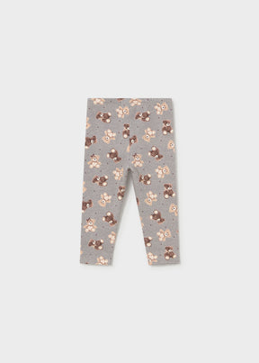 Leggings Felpa Gris Teddy