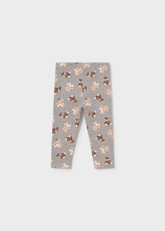 Leggings Felpa Gris Teddy