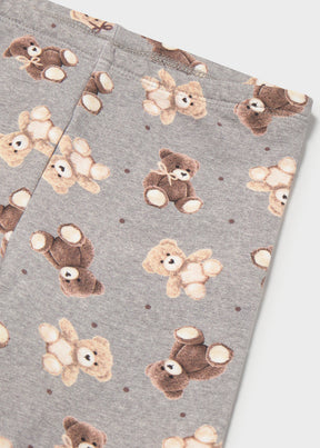 Leggings Felpa Gris Teddy