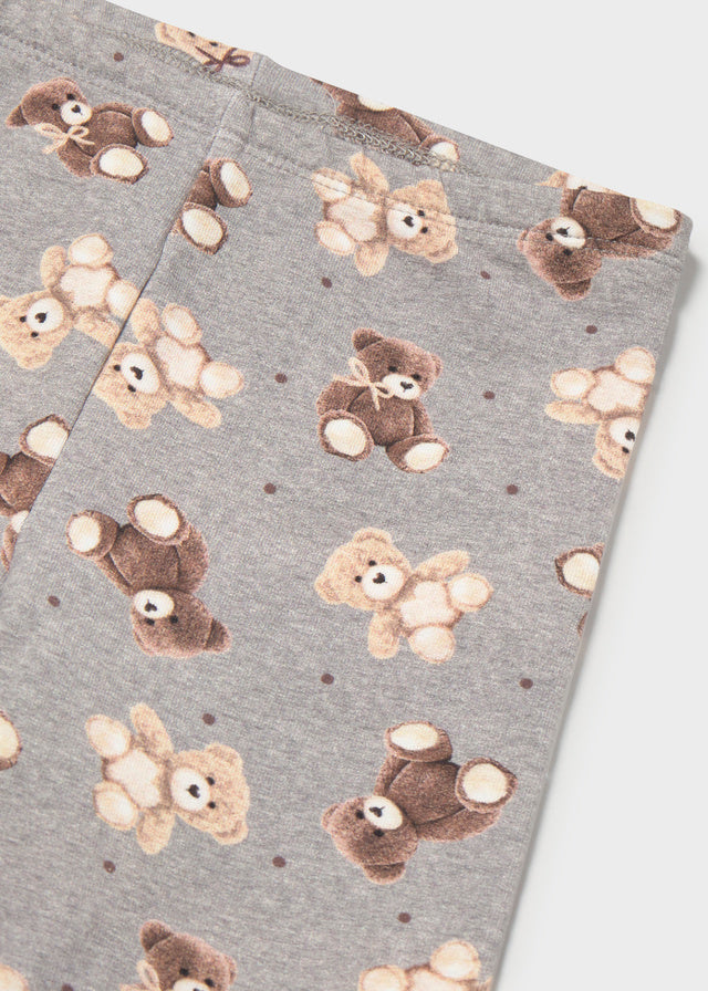 Leggings Felpa Gris Teddy