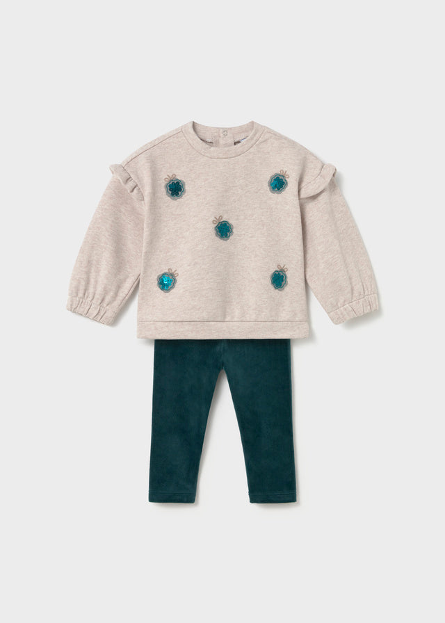 Conjunto Terciopelo Laguna