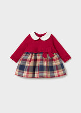 Vestido Tejido Cuadros Christmas Time