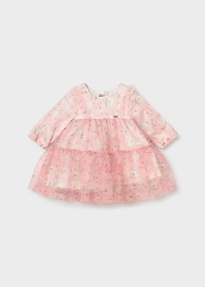 Vestido Tul Estampado Dreams