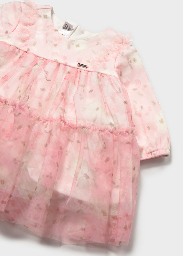 Vestido Tul Estampado Dreams