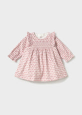 Vestido Terciopelo Estampado Cipria
