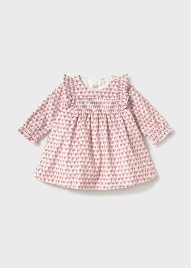 Vestido Terciopelo Estampado Cipria
