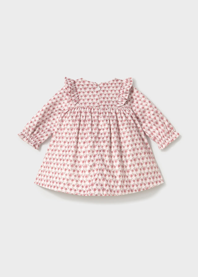 Vestido Terciopelo Estampado Cipria
