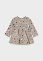 Vestido Punto Gris Teddy