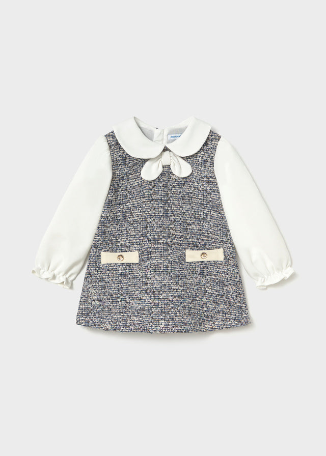 Vestido Punto Tweed Christmas Time