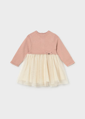 Vestido Combinado Tejido Paris
