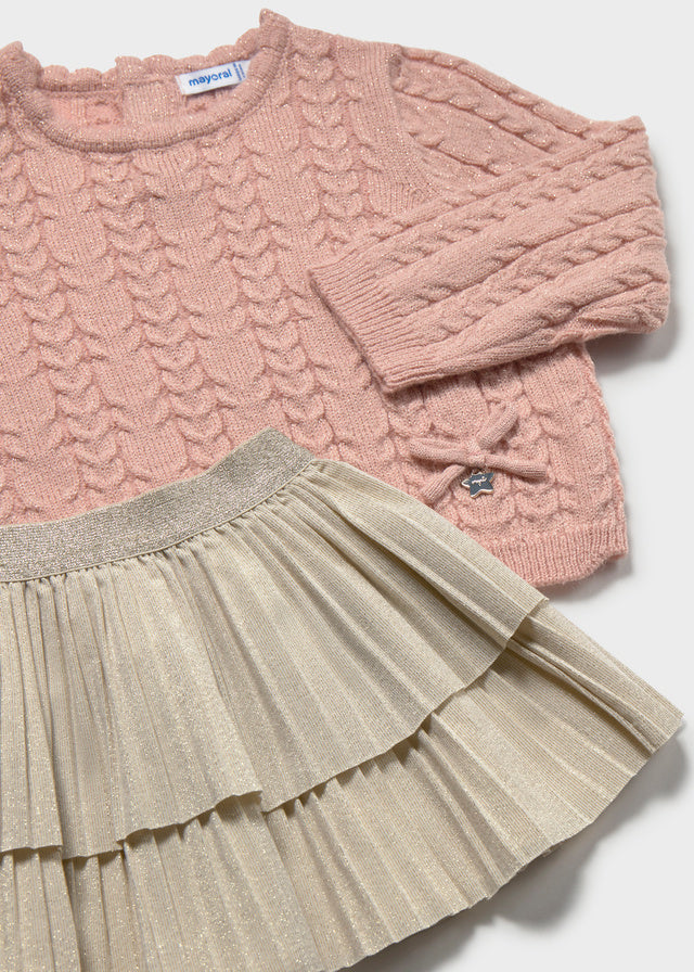 Conjunto Falda Con Jersey Paris