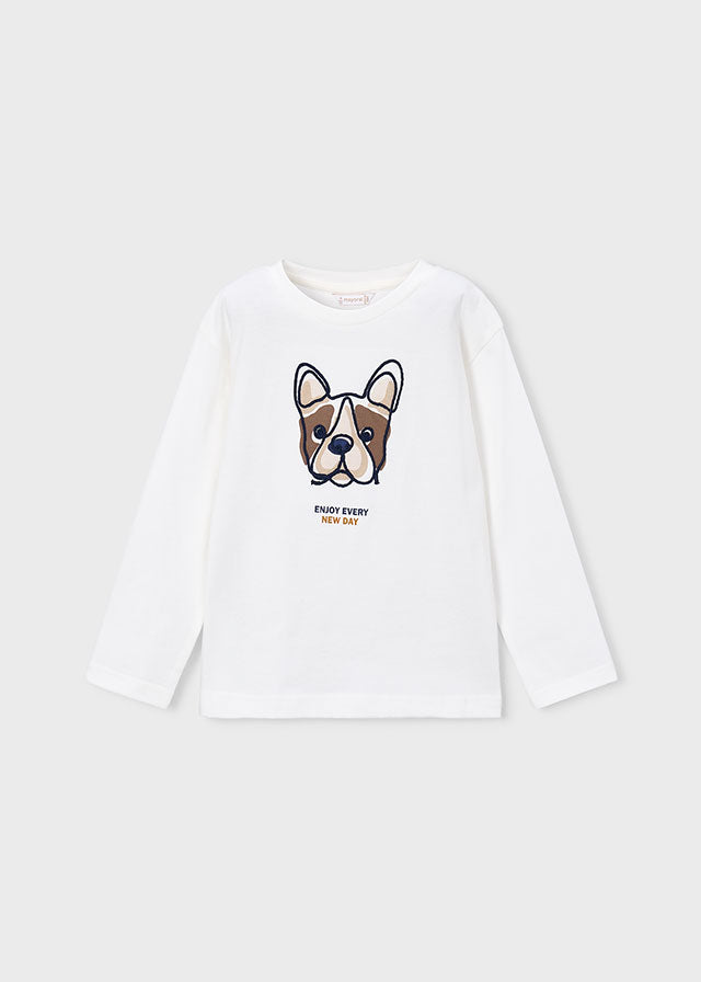 Camiseta Bordado Frenchie