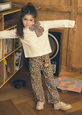 Pantalón Sarga Animal Print