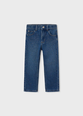 Pantalón Denim Sarga Animal Print