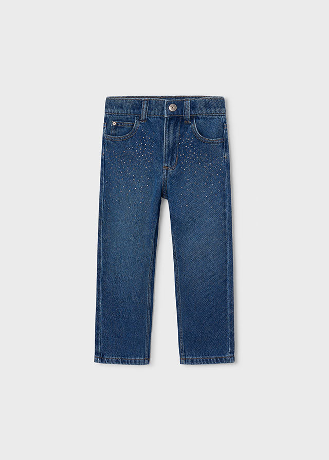 Pantalón Denim Sarga Animal Print