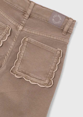 Pantalón Sarga Gofre Laguna