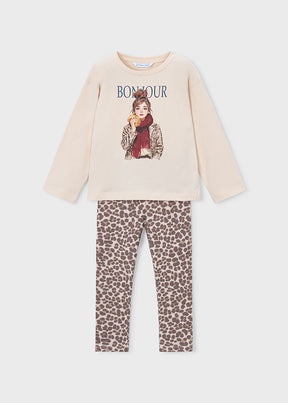 Conjunto Estampado Animal Print