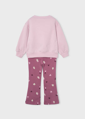 Conjunto Leggings Felpa Amore