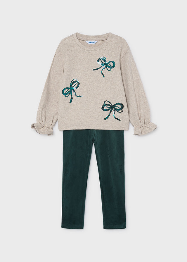 Conjunto Leggings Lazos Laguna