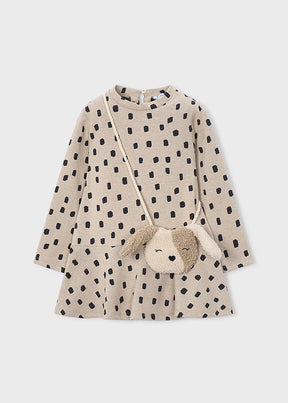 Vestido Con Bolso Doodle