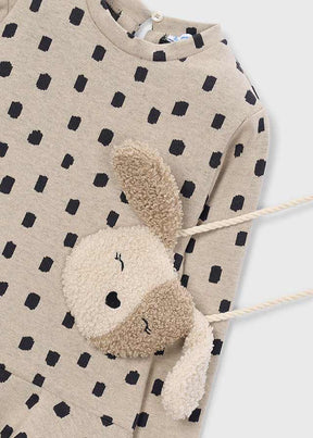 Vestido Con Bolso Doodle