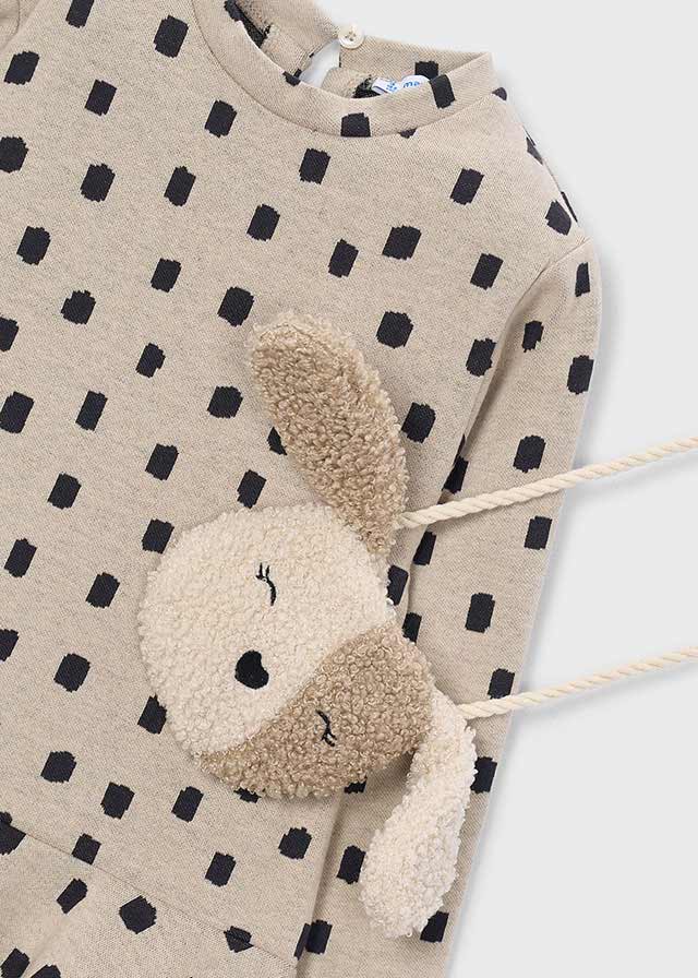 Vestido Con Bolso Doodle