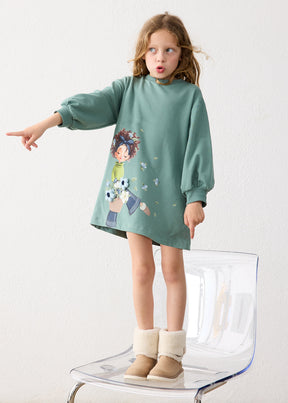 Vestido Felpa Laguna