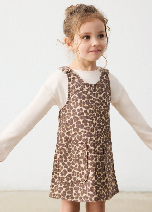 Vestido Pichi Sarga Animal Print