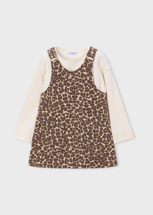 Vestido Pichi Sarga Animal Print